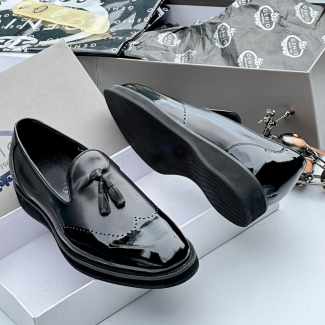 Oggi Tassle Men Shoe Black