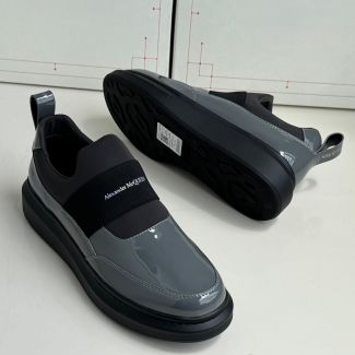 Alexander Mcqueen Slip-On Sneakers Grey Black
