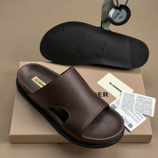 Jilsander Slide Pam Slippers Brown