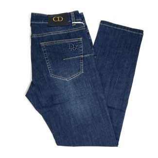 Dior Straight Cut Jeans Blue