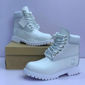Timberland Premium Ankle Waterproof Boot White