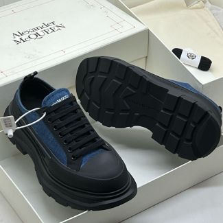 Alexander McQueen Casual Sneakers Denim Black