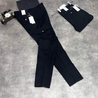 Calvin Klein Cargo Combat Chinos Black