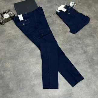 Calvin Klein Cargo Combat Chinos Navy Blue