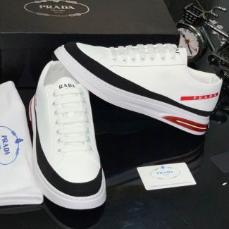 Prada Low Top Casual Sneakers White