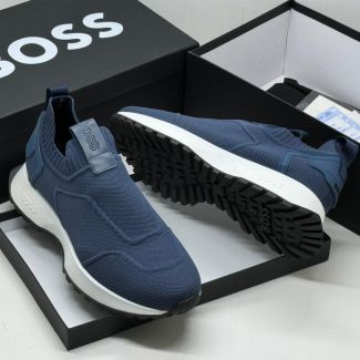 Hugo Boss Slip On Casual Sneakers "Light Blue"