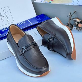 Roberto Cavalli Men Shoe Coffee Brown