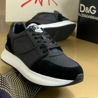 DG Casual Sneakers Black White