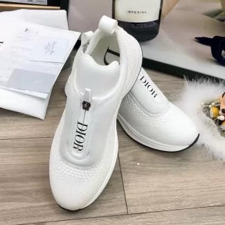 Dior Slip On Casual Sneakers White