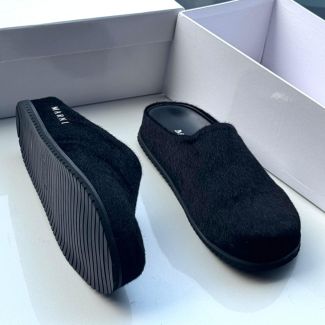 Marni Half Shoe Black