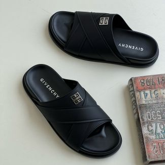 Givenchy Slide Pam Slippers Black