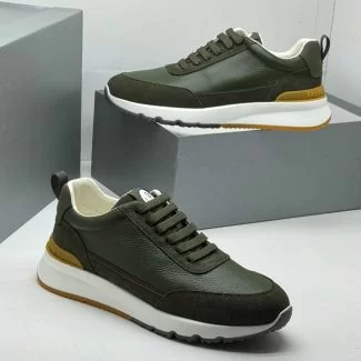 Brunello Cucinelli Sneakers Army Green