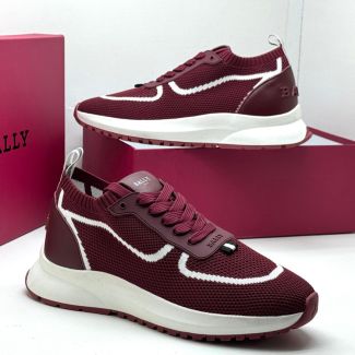Bally Sneakers Oxblood