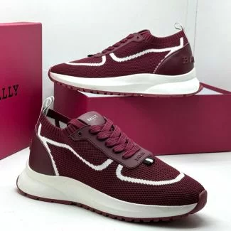 Bally Sneakers Oxblood