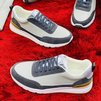 Brunello Cucinelli Sneakers Cream x Grey