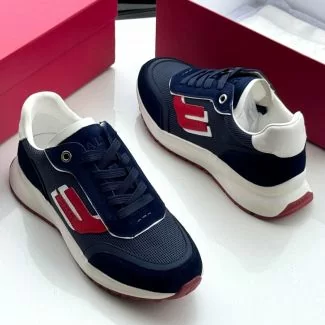 Bally Navy Blue Sneakers