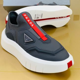 Prada Casual Sneakers Grey