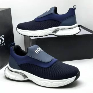 Hugo Boss Slip-On Sneakers Blue