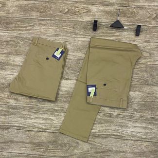 Vicobss Straight Cut Chinos Trousers Brown