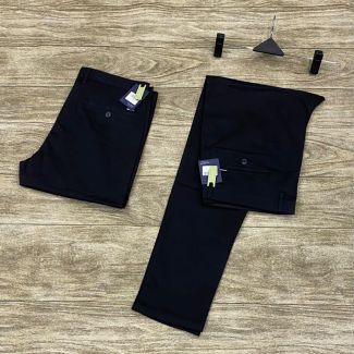 Vicobss Straight Cut Chinos Trousers Black