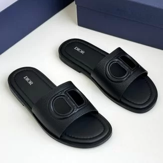 Dior Slide Pam Slippers Black