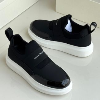 Alexander Mcqueen Slip-On Sneakers Black White