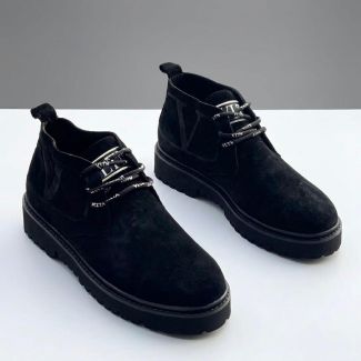 Valentino Mid Top Boot Black