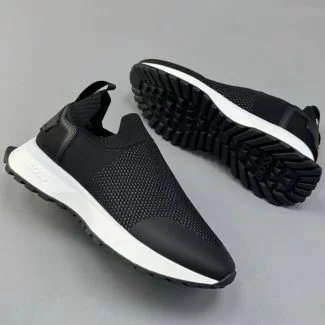 Hugo Boss Slip-On Sneakers Black