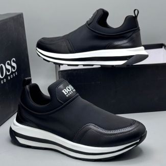 Hugo Boss Classic Slip-On Sneakers Black