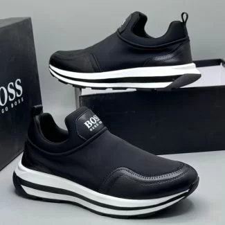 Hugo Boss Classic Slip-On Sneakers Black