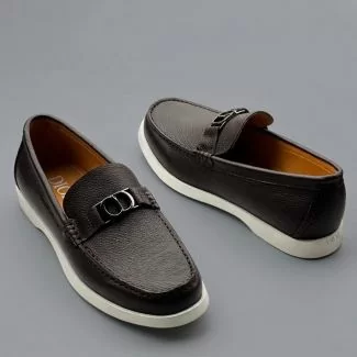 Dior Men Shoe Coffee Brown