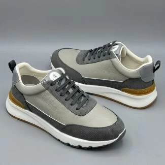 Brunello Cucinelli Sneakers Cream x Grey