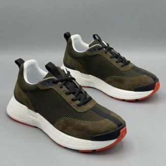 Hermes Sneakers Coffee Brown