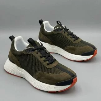 Hermes Sneakers Coffee Brown