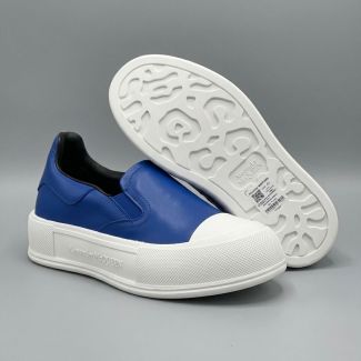 Alexander McQueen Slip-On Sneakers Blue