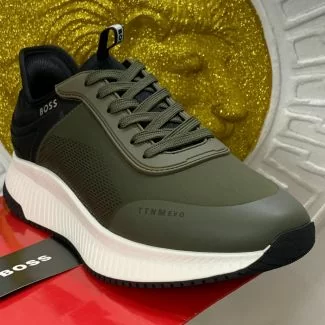 Hugo Boss Sneakers Army Green Mix