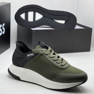 Hugo Boss Sneakers Army Green Mix