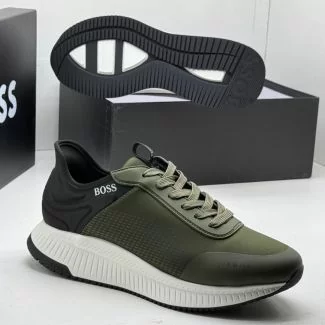 Hugo Boss Sneakers Army Green Mix