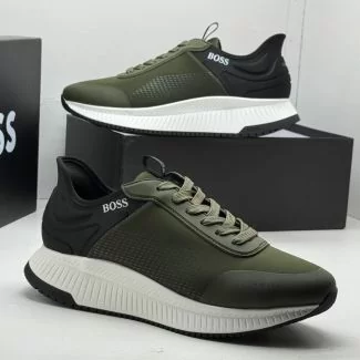 Hugo Boss Sneakers Army Green Mix