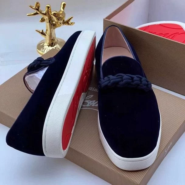 CL Slip On Men Sneakers Blue "Easy Wear"