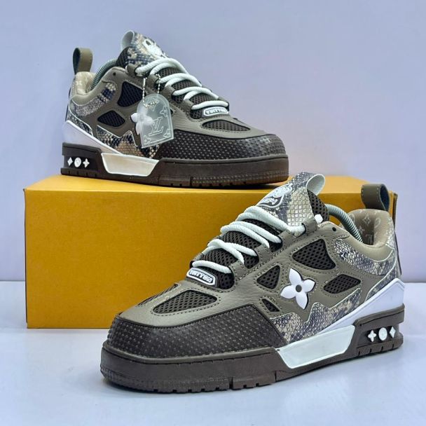 LV Casual Sneakers Brown