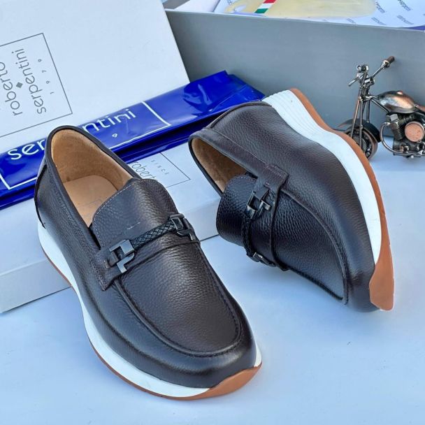 Roberto Cavalli Men Shoe Coffee Brown
