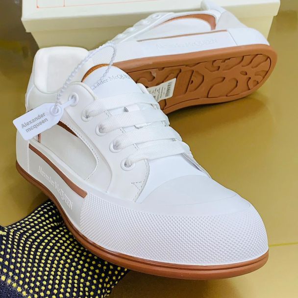 Alexander McQueen Casual Sneakers White Mix