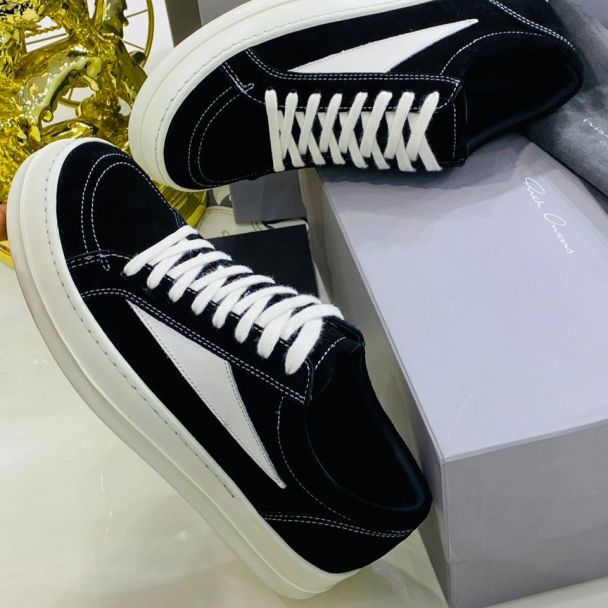 Rick Owen Casual Lace Up Sneakers