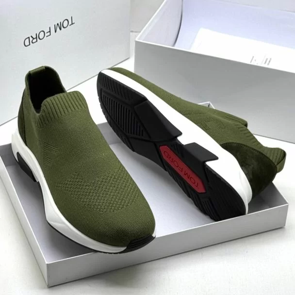 Tomford Sneakers Army Green