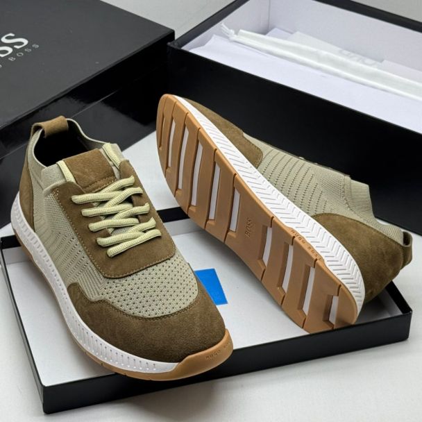 Hugo Boss Sneakers Brown Mix
