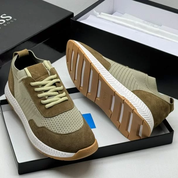 Hugo Boss Casual Sneakers Brown