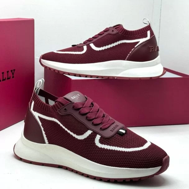 Bally Sneakers Oxblood