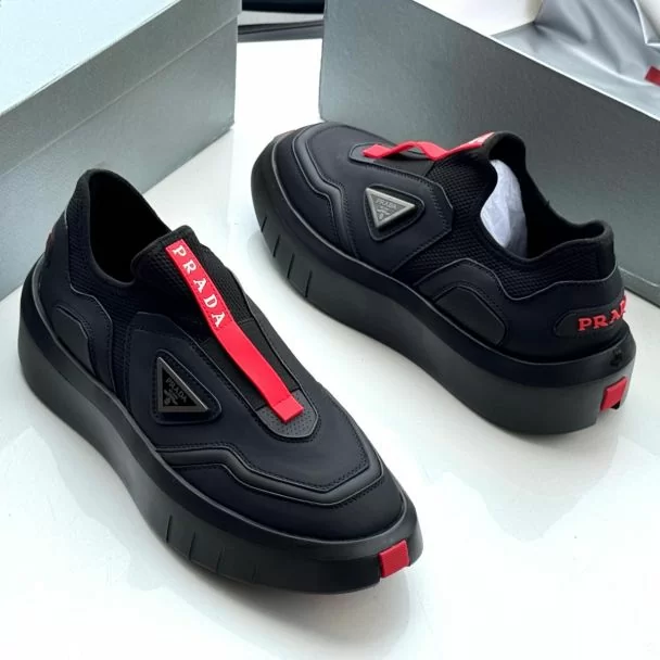 Prada Slip-On Sneakers Black