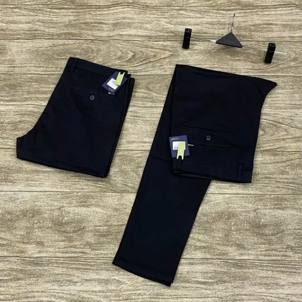 Vicobss Straight Cut Chinos Trousers Black